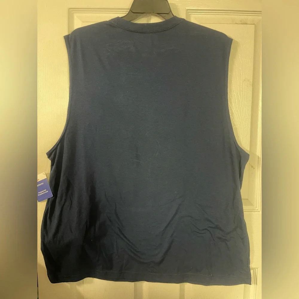 🔴 3/$12 Men’s Patriotic‎ Sleeveless T-Shirt! NWT! - Picture 3 of 3